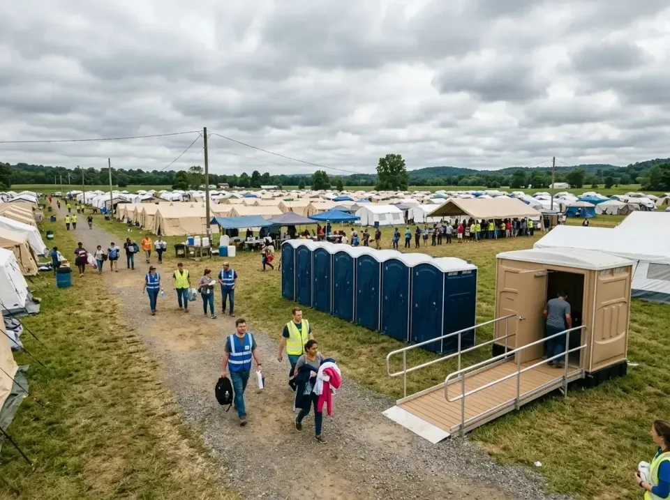 disaster-relief-camp-restrooms-010 — frequently asked questions, Dumpster & Portable Bathrooms Rental in Huntingdon, TN